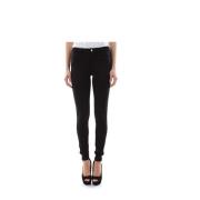 Guess Slim-fit Byxor Black, Dam