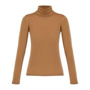 Max Mara Ull Turtleneck Brown, Dam