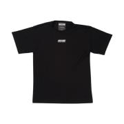 Moschino Tryckt T-shirt med Distinkt Stil Black, Herr