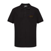 Versace Jeans Couture Polo med logotyp Black, Herr