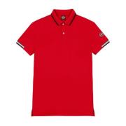 Colmar Röd Polo Skjorta Urban Stil Red, Herr