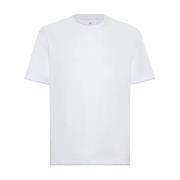 Brunello Cucinelli T-Shirts White, Herr