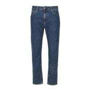 Calvin Klein Jeans Herr Dad Jeans i Bomull Blue, Herr