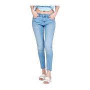 Fracomina Dam Denim Jeans, Modell Fp23Sv8000D40703 Blue, Dam