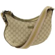 Gucci Vintage Pre-owned Canvas gucci-vskor Yellow, Dam