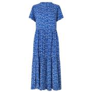 Lollys Laundry SuzieLL Maxi Klänning Blue, Dam