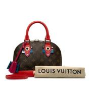 Louis Vuitton Vintage Pre-owned Canvas handvskor Brown, Dam