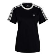 Adidas 3 Ränder T-shirt Black, Dam