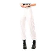 Hinnominate Vita Joggers med Fickor White, Dam