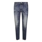 Dondup Brighton Tvättade Jeans Blue, Herr