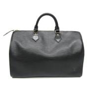 Louis Vuitton Vintage Pre-owned Laeder louis-vuitton-vskor Black, Dam