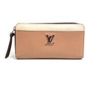 Louis Vuitton Vintage Pre-owned Laeder plnbcker Orange, Dam