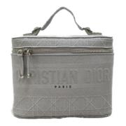 Dior Vintage Pre-owned Canvas necessrer Gray, Dam