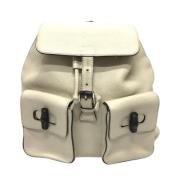 Gucci Vintage Pre-owned Canvas gucci-vskor White, Dam