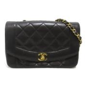 Chanel Vintage Pre-owned Laeder chanel-vskor Black, Dam