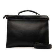 Fendi Vintage Pre-owned Laeder handvskor Black, Dam