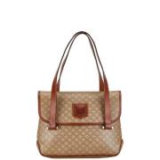 Celine Vintage Pre-owned Canvas handvskor Brown, Dam