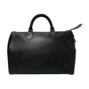 Louis Vuitton Vintage Pre-owned Laeder handvskor Black, Dam