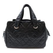 Chanel Vintage Pre-owned Laeder chanel-vskor Black, Dam