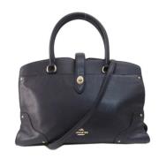 Coach Pre-owned Pre-owned Tyg totevskor Blue, Dam