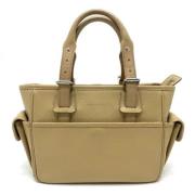 Burberry Vintage Pre-owned Laeder handvskor Beige, Dam