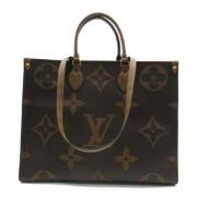 Louis Vuitton Vintage Pre-owned Tyg louis-vuitton-vskor Brown, Dam