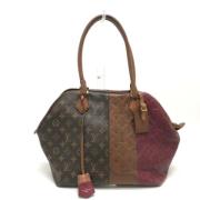 Louis Vuitton Vintage Pre-owned Tyg louis-vuitton-vskor Brown, Dam