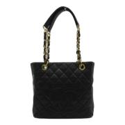 Chanel Vintage Pre-owned Laeder chanel-vskor Black, Dam