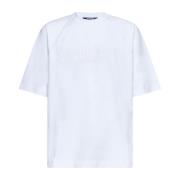 Jacquemus Vita T-shirts och Polos White, Herr