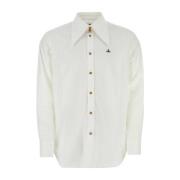 Vivienne Westwood Klassisk Vit Poplin Skjorta White, Herr