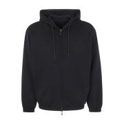 Emporio Armani Svart Sweatshirt 0999 Stilfull Casual Mode Black, Herr