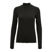 Kaffe Long Sleeve Tops Black, Dam