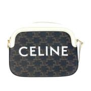 Celine Vintage Pre-owned Canvas celine-vskor Brown, Dam