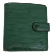 Louis Vuitton Vintage Pre-owned Laeder plnbcker Green, Dam