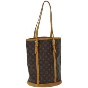 Louis Vuitton Vintage Pre-owned Canvas louis-vuitton-vskor Brown, Dam