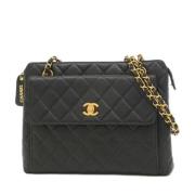 Chanel Vintage Pre-owned Laeder chanel-vskor Black, Dam