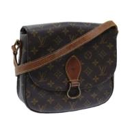 Louis Vuitton Vintage Pre-owned Canvas louis-vuitton-vskor Brown, Dam