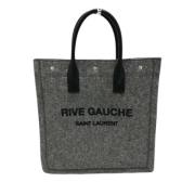 Yves Saint Laurent Vintage Pre-owned Laeder handvskor Gray, Dam