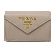 Prada Vintage Pre-owned Laeder plnbcker Beige, Dam