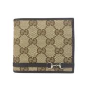 Gucci Vintage Pre-owned Laeder plnbcker Beige, Dam