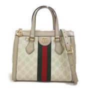 Gucci Vintage Pre-owned Tyg gucci-vskor Beige, Dam