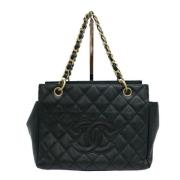 Chanel Vintage Pre-owned Laeder chanel-vskor Black, Dam