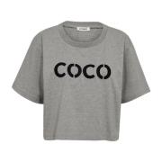 Co'Couture T-Shirts Gray, Dam