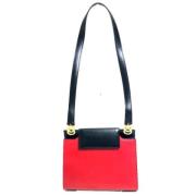 Celine Vintage Pre-owned Laeder celine-vskor Red, Dam