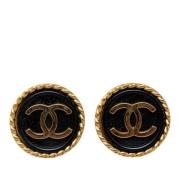 Chanel Vintage Pre-owned Guld rhngen Yellow, Dam