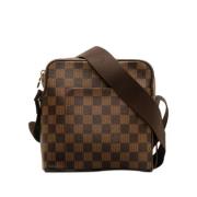 Louis Vuitton Vintage Pre-owned Canvas louis-vuitton-vskor Brown, Dam