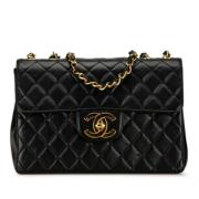 Chanel Vintage Pre-owned Laeder chanel-vskor Black, Dam