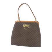 Celine Vintage Pre-owned Canvas celine-vskor Brown, Dam