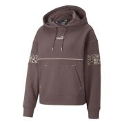 Puma Power Safari Hoodie Purple, Dam