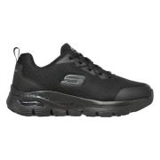 Skechers Arch Fit Sr Sneakers Black, Dam